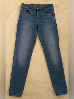 American Eagle Outfitters Dark Blue Skinny Jeans